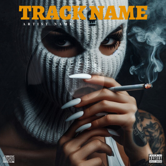 Copy of Black Cd Mixtape/album Cover Artwork Album Cover | PosterMyWall
