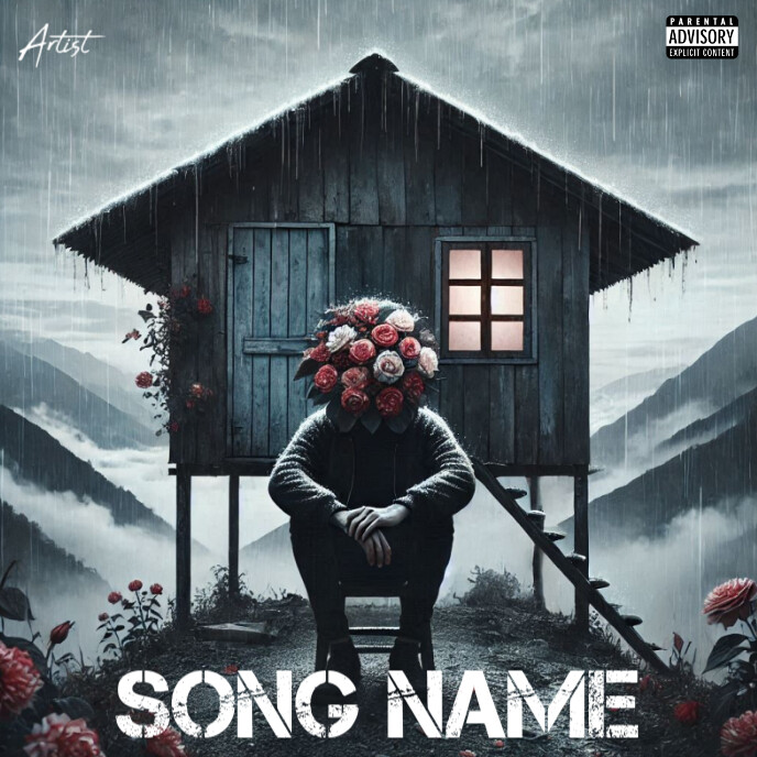 Copy of Black Cd Mixtape Album Cover Artwork Album Cover | PosterMyWall