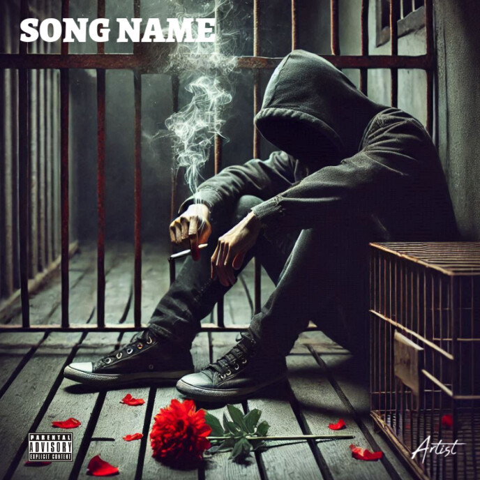 Copy of Black Cd Mixtape Album Cover Artwork Album Cover | PosterMyWall