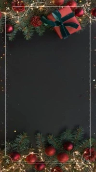 Black Christmas Backgrounds Instagram Story template