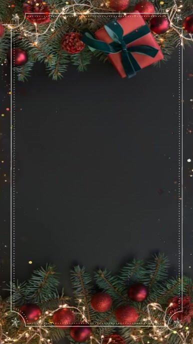 Black Christmas Backgrounds Instagram Story template