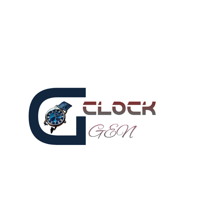 Plantilla de Black Clock logo with red gradient | PosterMyWall
