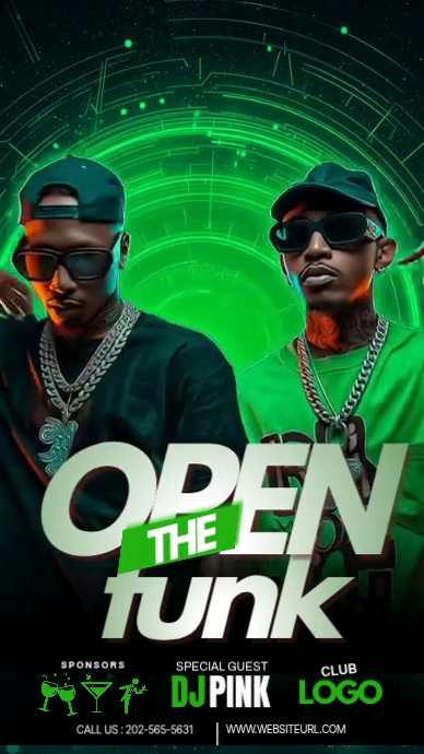 Black Club Event Promotion Instagram Story Video Template | PosterMyWall