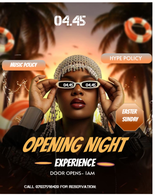 Club Opening Night Template | PosterMyWall