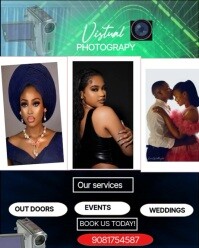 Black Collage Photo Studio Design Instagram Portrait template