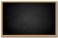 Black Collage Realistic Empty Blackboard Background For School & Presentation Designs Label Etiqueta template