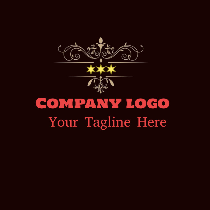 Black Company Logo template