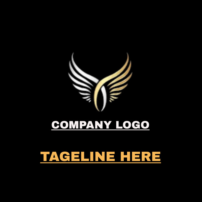 Black Company Logo Template | PosterMyWall