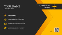 Black  Corporate Business Card Business Card template