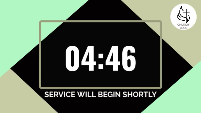 Plantilla de Church Service Countdown | PosterMyWall
