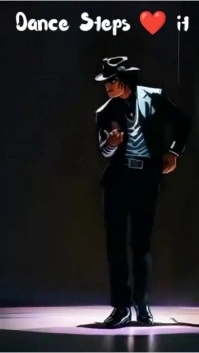 Black Dance Steps Instagram Story template