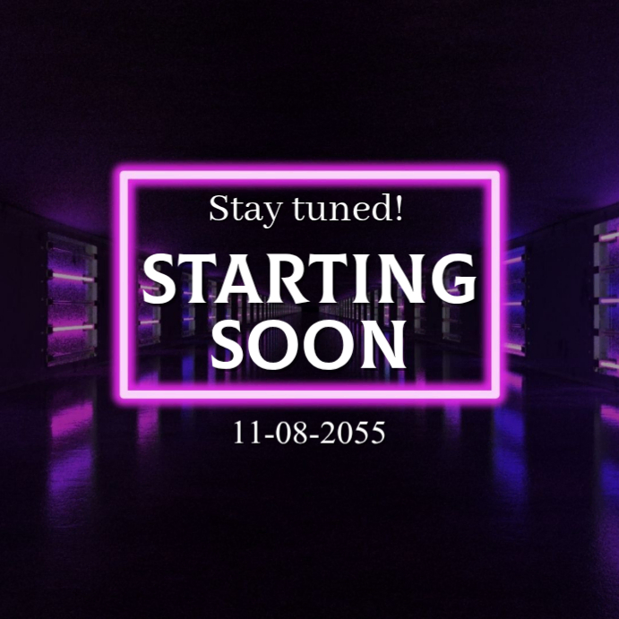 Black Event Announcement Instagram Post Template | PosterMyWall