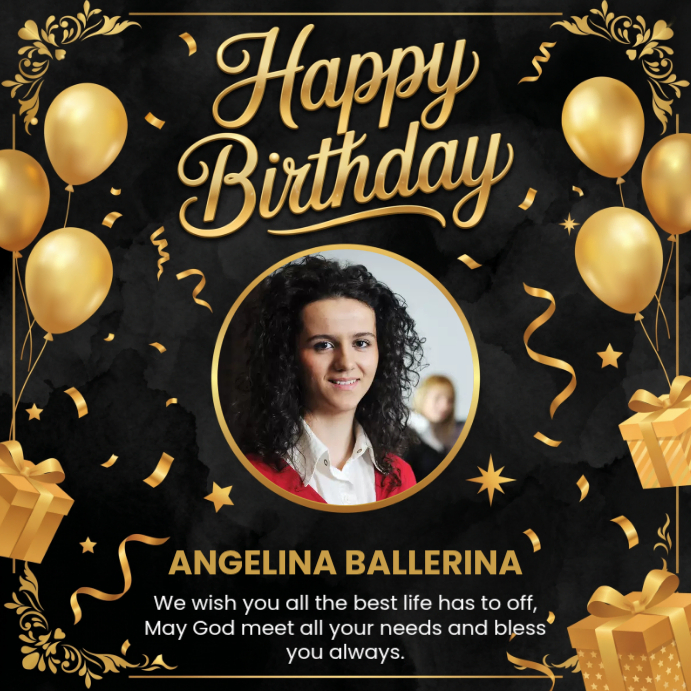 Birthday Celebration Square Template | PosterMyWall