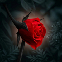 Black Floral Romantic Album Cover Album Cover Portada de Álbum template