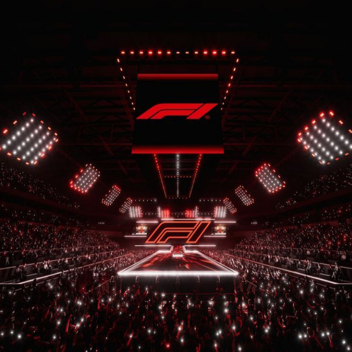Black Formula 1 Racing Instagram Post Template | PosterMyWall