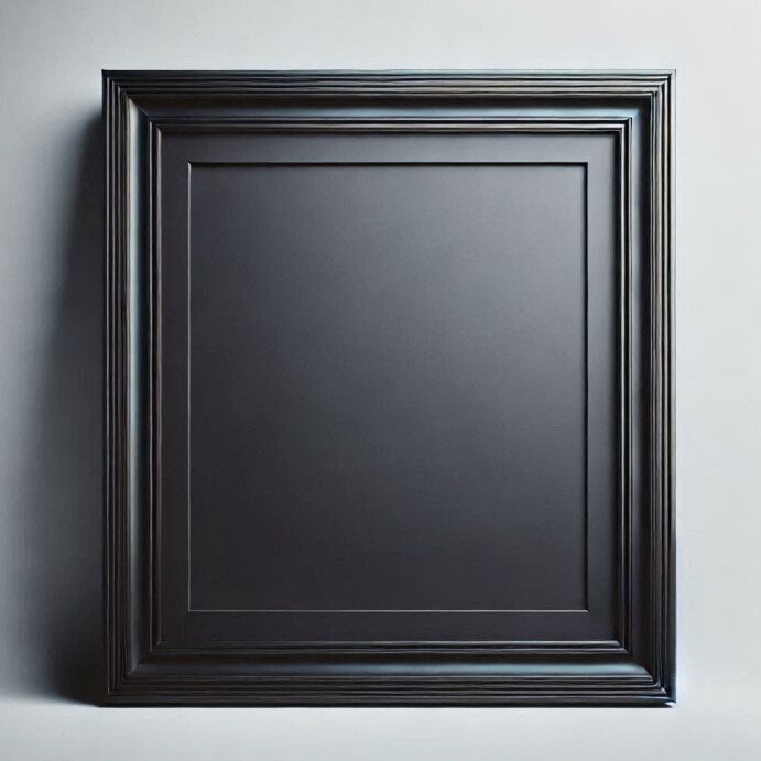 Black frame Instagram Post template