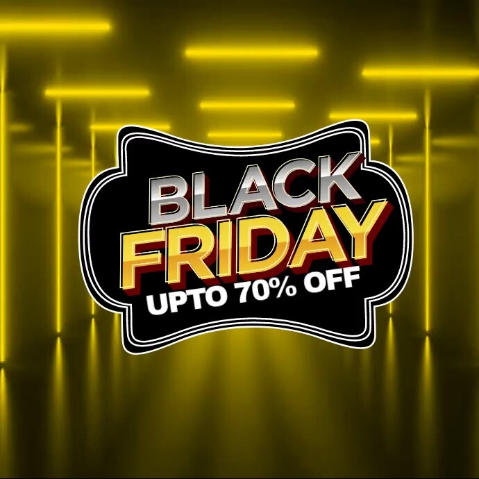 black friday, retail, black friday sale ad, Template PosterMyWall