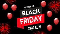 Black friday,party Blog Header template