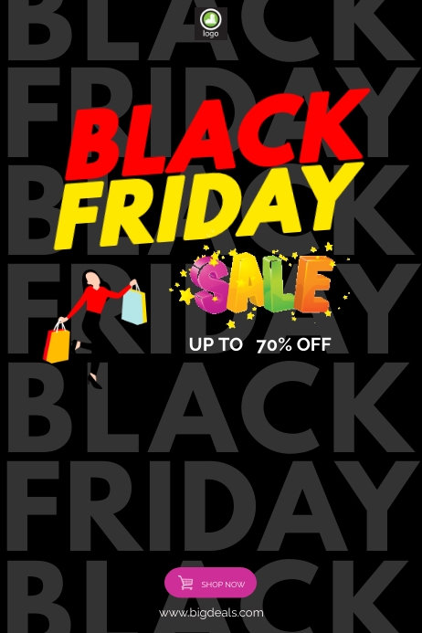 BLACK FRIDAY AD Template PosterMyWall