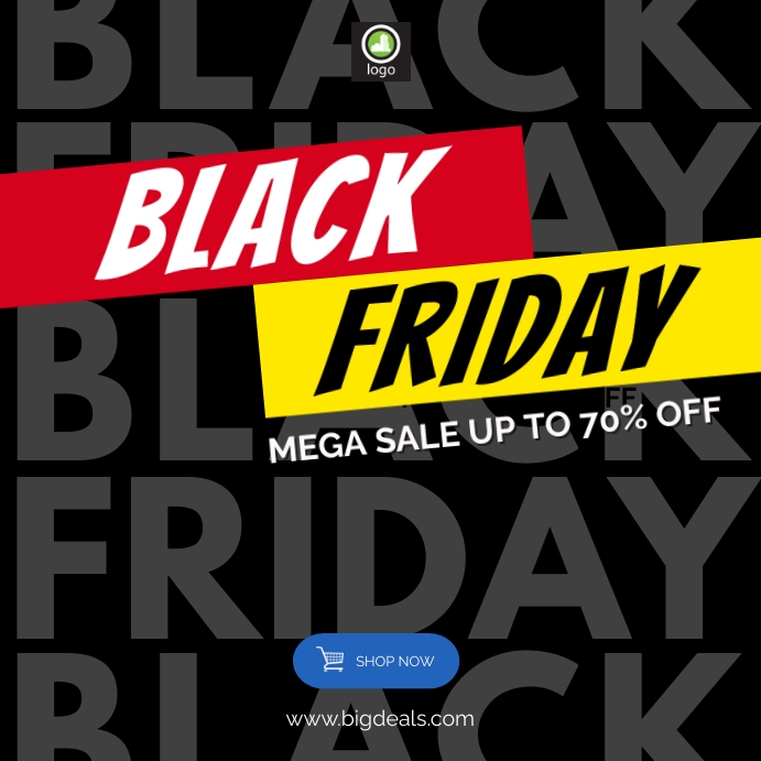 BLACK FRIDAY AD Template PosterMyWall