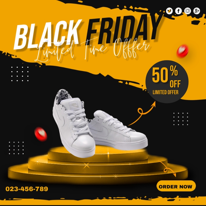 Black Friday Ads Template PosterMyWall