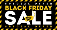 BLACK FRIDAY BANNER Facebook Shared Image template