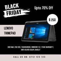 Black Friday best product flyer template Square (1:1)