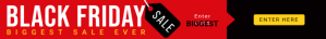 Black Friday Biggest Sale Ads Banner Tablica wyników template