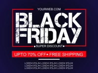 Black Friday BLACK FRIDAY SALE Tanda Halaman template