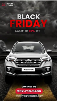Black Friday Car Deal Reel Rolka Instagram template
