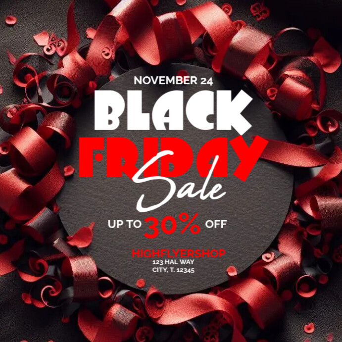 bLACK FRIDAY DEAL SLIDESHOW FLYER Template PosterMyWall