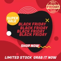 black friday Instagram Post template