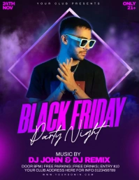 Black Friday Volante (Carta US) template