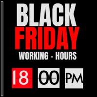 black friday Instagram Plasing template