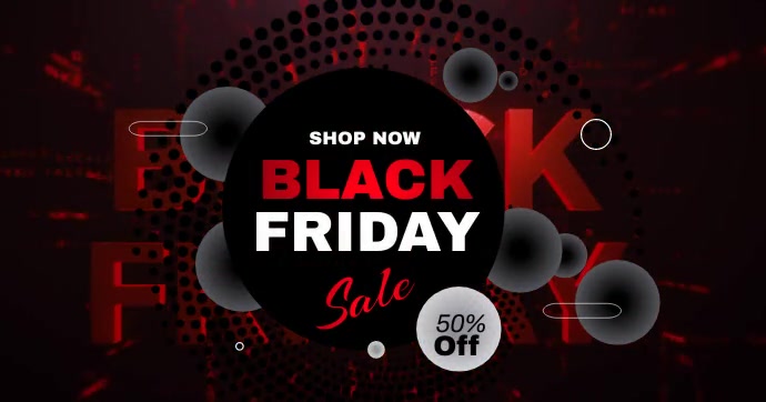 Black Friday Isithombe Esabiwe ku-Facebook template