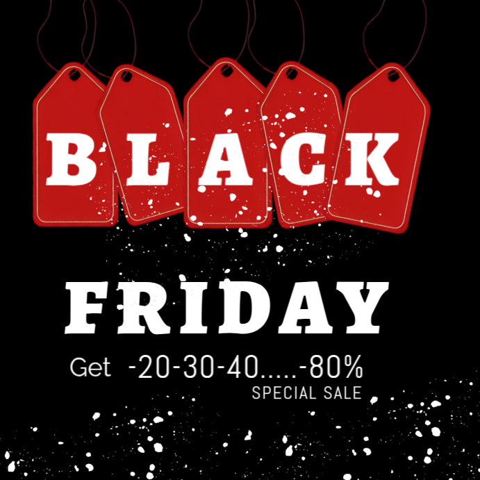 Black Friday Square (1:1) template
