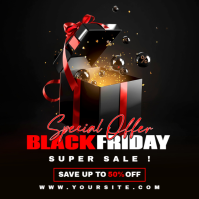 black friday Instagram Post template