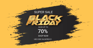 black friday Facebook Shared Image template