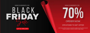 Black Friday Copertina Facebook template