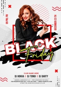 BLACK FRIDAY A4 template
