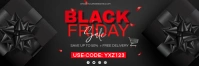 Black Friday Banner 2' × 6' template