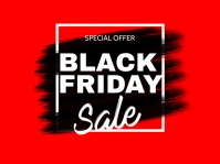 Black Friday Rótulo de jardín template