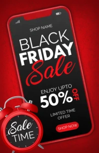 black friday Tabloid template