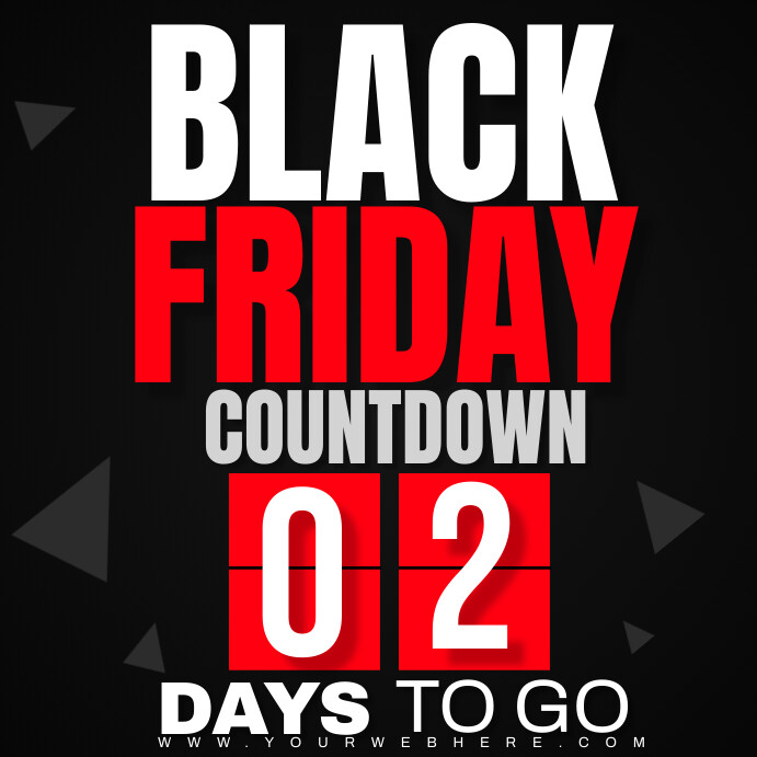 Black Friday Instagram 帖子 template