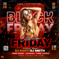 Black Friday Square (1:1) template