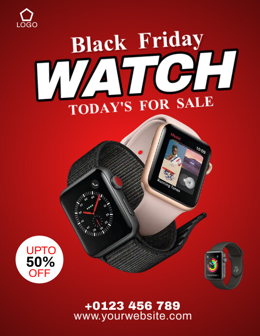 BLACK FRIDAY Flyer (US Letter) template