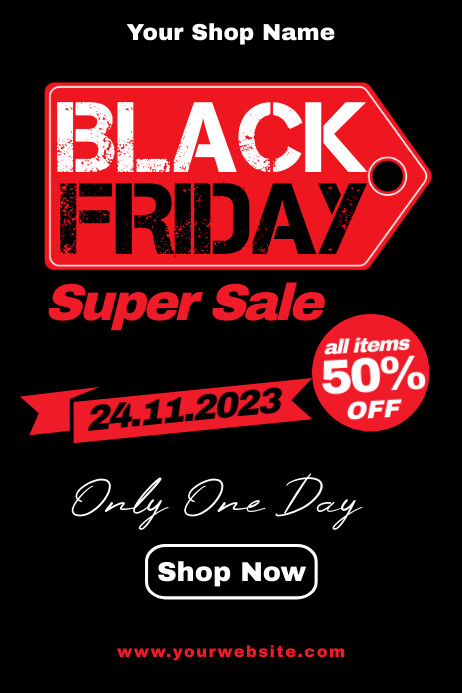 Black Friday Poster template