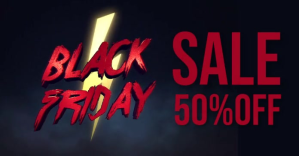 black friday Reklama na Facebooka template