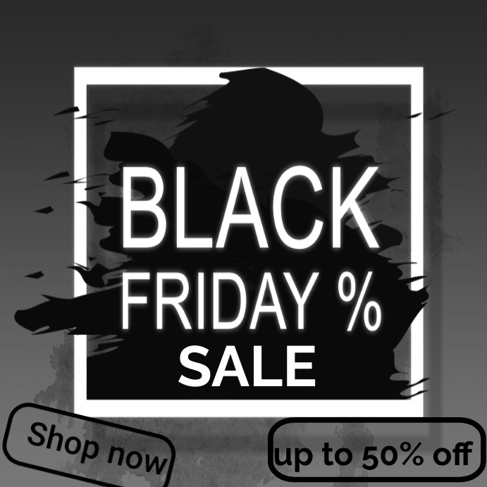 Black Friday Template PosterMyWall