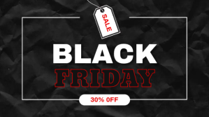 BLACK FRIDAY Publicación de Twitter template